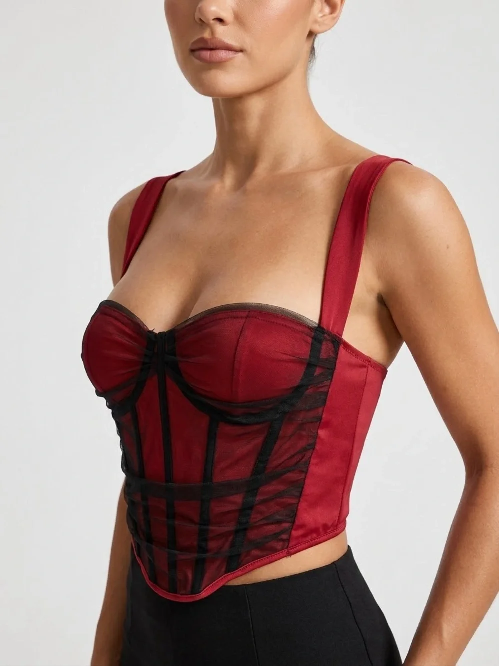 Brand structured red